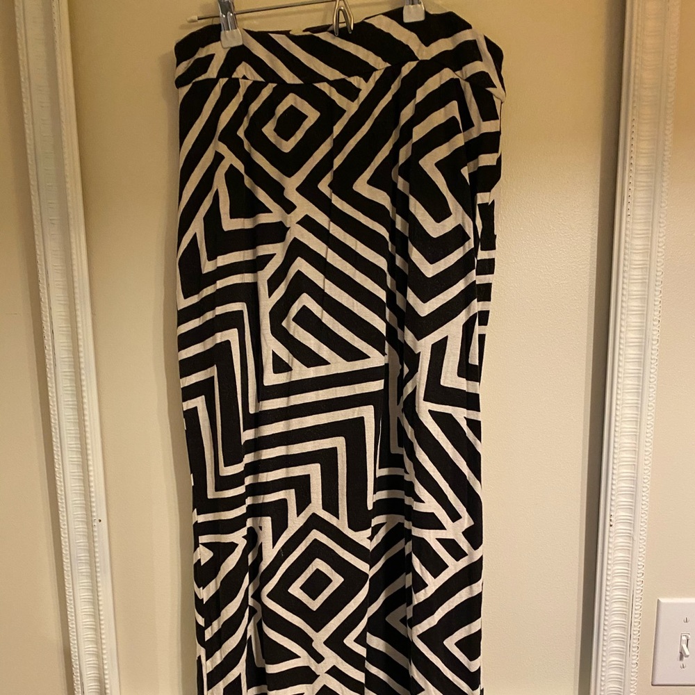 Graphic maxi from Anthropologie